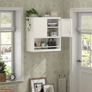 Wall Cabinets,Garage Metal Storage Cabinet with Shelf,Wall Storage Cabinet with Locking Door,Steel Cabinets for Kitchen,Home Office,Basement by CozyNest Decor