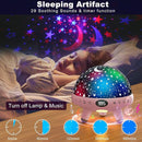 YACHANCE Baby Night Light Star Projector Night Light projector for Kids Room with Sound Machine White Noise Machine for Sleeping Soother Nursery Lamp 9 Natural Sounds 20 Lullabies Remote Control Timer by TinyTreasures Baby Boutique