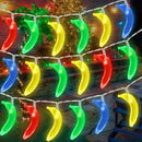 Couah [ 8 Modes & Timer ] Tropical Fruit Banana String Lights, 16 FT Summer String Lights with 30LED Banana Lights, Summer Fairy Lights Battery Operated for Tropical Beach Party Birthday Summer Decor by CozyNest Decor
