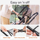 Baby Uma Baby Mosquito Net for Stroller - Universal Stroller Mosquito Net Cover, Breathable & Tear-Resistant 3D Mesh Insect Netting with Zip-up Window (+ Travel Bag) by TinyTreasures Baby Boutique