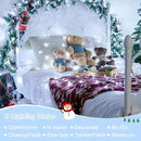 JMEXSUSS 132ft 400 LED Cool White Twinkle Lights for Christmas Tree, 8 Modes with Remote, Plug in for Bedroom Wedding Decoration by GreenHaven Gardens