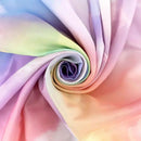 HVEST Rainbow Cloud Tapestry, Polyester Wall Art, Rainbow and Pink Cloud with Glow Sunshine in Pastel Sky, Aesthetic Nature Landscape, Bedroom Living Room Decor, 60x40 Inches by CozyNest Decor