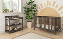 Child Craft London 4-in-1 Convertible Crib, Baby Crib Converts to Day Bed, Toddler Bed and Full-Size Bed, 3 Adjustable Mattress Positions, Non-Toxic, Baby Safe Finish (Dapper Gray) by TinyTreasures Baby Boutique