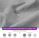 PURPLE LEAF 9' X 12' Left-right Tilting Outdoor Patio Umbrella Swivel Offset Cantilever Heavy Duty Rectangle Aluminum Umbrella with UV Resistant for Deck Pool Patio Backyard, Pebble Grey by GreenHaven Gardens