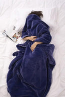 Mellowdy Extra Thick Hearty Plush Flannel Blanket (Violet Purple, 60x80) - 500GSM Twin Size Warm Blanket for Winter, Fall | Soft, Fluffy, Cuddly, Perfect for Bed, Oversized Throw for Couch, Sofa by CozyNest Decor