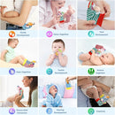 BLOOBLOOMAX Sock rattles for Babies 0-24 Months Baby Animal Foot Finder Educational Toys by TinyTreasures Baby Boutique