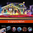 Christmas Decoration Lights, Outdoor Christmas String Lights 320 LED 11.5 Ft Waterfall Tree Lights with Big Star Topper 8 Light Modes for Christmas New Year Holiday Garden Yard Indoor Outdoor Decor by GreenHaven Gardens