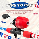 Kids Fishing Pole, Portable Telescopic Kids Fishing Poles for Boys and Girls, Fishing Rod and Reel Combo Kit with Tackle Box, and Fishing Net, Best Fishing Pole for Toddler Youth by TinyTreasures Baby Boutique