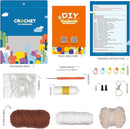 Wizardi Amigurumi DIY Crochet Kit - Monkey F07N8-M56 by TinyTreasures Baby Boutique