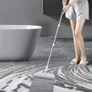 Magic Broom Floor Squeegee Pet Hair Remover, Silicone Squeegee Broom for Floor, 51.77" Long Handle for Carpet, Bathroom Tile, Hardwood, Fur,Garage, Liquid Spills, Fine Dust by GreenHaven Gardens