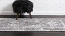 Unique Loom Rosso Collection Vintage, Traditional, Bohemian, Geometric, Distressed, Southwestern Area Rug (2' 7 x 10' 0 Runner, Gray/Ivory) by CozyNest Decor