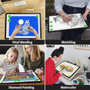 Zocelight Rechargeable A3 Tracing Light Box with Padded Case,Diamond Art Light Board with 4 Magnets,Wireless Light Pad for Diamond Painting,Ultra Bright Light Table for Drawing, Sketching(Black) by TinyTreasures Baby Boutique
