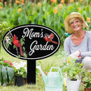 Personalized Name Garden Cardinal Metal Signs with Stake, Custom Family Name Yard Decor for Outdoor Outside, Cardinal Lawn Patio Stake Gardening Enthusiasts Grandmothers Gift by CozyNest Decor