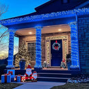 JMEXSUSS 66ft 200 LED Blue Christmas Lights Indoor Outdoor, Connectable Blue String Lights Clear Wire Plug in, 8 Modes Blue Fary Lights for Halloween Tree Party Bedroom Wall Christmas Decoration by GreenHaven Gardens