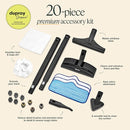 Dupray Neat Steam Cleaner with 20-piece Accesory Kit. For Multipurpose steam Cleaning Hardwood, Tile, Laminate and Sealed Floors, Couch, Furniture and more. *Kills 99.9% of Bacteria and Viruses by TinyTreasures Baby Boutique