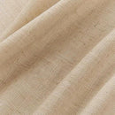 Joydeco Linen Curtains 84 Inch Length 2 Panel Sets,Light Filtering Curtains for Bedroom 52 Inch Wide Living Room Drapes with Back Tabs & Rod Pockets (W52 x L84 Inch, Ecru) by CozyNest Decor
