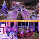 12-Pack Solar Flickering Flame Torches – Waterproof Solar Garden Lights, Outdoor Solar Lights for Yards, and Flame Torches for Patio and Pathway Decorations by GreenHaven Gardens