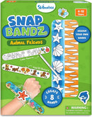 Skillmatics Craft Activity - Snap Bandz, Animals, DIY Jewelry Art & Craft Activity, Mess-Free, Creative Kit, 8 Bands (8.6"), Gifts for Boys & Girls Ages 4, 5, 6, 7, 8, 9, 10 by TinyTreasures Baby Boutique