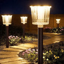 Super Bright Solar Pathway Lights Outdoor Powered,Adjustable Warm&Cool White,Waterproof IP65 Garden Decor Landscape Lighting Outside for Yard/Patio/Walkway/Driveway/Landscape (Cocoa Brown, 2 Pack) by GreenHaven Gardens