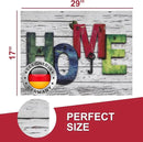 Floor Mat - for Indoor and Outdoor Use - Doormat - Non-Slip - Front Door Shoe Scraper - Size: 17x29 by CozyNest Decor