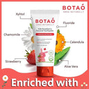 Kids Toothpaste | Natural Strawberry Flavored Anticavity Fluoride Toothpaste Maximum Cavity Protection| EWG Verified, Vegan, SLS Free, Safe to Swallow, Aloe Vera (3Pack) by CozyNest Decor