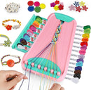 Bracelet Making Kit for Girls - Friendship Bracelet Kit - Christmas Gifts for Ages 6 7 8 9 10 11 12 Year Old Girl Birthday Gifts, Arts and Crafts for Kids Ages 8-12 Teen String Bracelets Maker Pink by TinyTreasures Baby Boutique