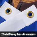 TOPFLAGS Michigan State Flag 4x6 Outdoor MI Flags Double Sided Embroidered Longest Lasting Heavy Duty Polyester Stronger Brass Grommets 4 Stitched Hemming Perfect for Outside by GreenHaven Gardens