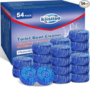 KIISIISO Multipurpose Bathroom Cleaners, 54 Pack Commercial & Household Toilet Bowl Cleaners, Blue Toilet Bowl Tablets Drop in Tank, Janitorial Deodorizers by CozyNest Decor