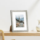 Vittanly 8x10 Picture Frames Set of 9, Shatter Resistant Plexiglass, Display 5x7 Pictures with Mat or 8x10 without Mat, Photo Frames for Wall or Tabletop, Engineered Wood, Grey by CozyNest Decor