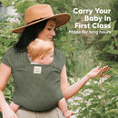 KeaBabies Baby Wrap Carrier - All in 1 Original Baby Carrier Newborn to Toddler Sling, Easy to Wear, Hands Free Bonding, Lightweight, Breathable Infant Wraps (Forest) by TinyTreasures Baby Boutique