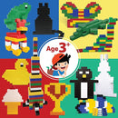 Large Building Blocks for Kids Ages 3-8 – 336 Piece Mega Set – Indoor & Outdoor STEM Toy for Boys & Girls by TinyTreasures Baby Boutique