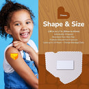 BioSwiss Bandages, Cheese Shaped Self Adhesive Bandage, Latex Free Wound Care, Fun First Aid Kit Supplies for Kids and Adults, 24 Count by TinyTreasures Baby Boutique