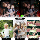 Digital Camera, FHD 4K 44MP Digital Camera, 16X Digital Zoom, Digital Point and Shoot Camera with 3-LED Fill Lights, 64GB SD Card, Compact Camera for Kids Teen Boys Girls, Sliver by TinyTreasures Baby Boutique