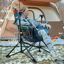 Portal Heated Hammock Camping Chair, Portable Outdoor Swinging Chairs, Rocking Chair for Adults with Adjustable Back and Height for Lawn Backyard Patio, Supports 400 lbs, Blue by GreenHaven Gardens