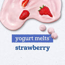 Gerber Stage 3 Baby Food Snacks, Strawberry Yogurt Melts, Freeze Dried Yogurt and Fruit Snacks for Babies, Baby Led Feeding, 7-Pack by TinyTreasures Baby Boutique