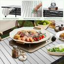 Large Folding Camping Table Aluminum with Storage for 4-6 People 55"X27.5" Roll Up Tall Outdoor Portable Table Lightweight with Carry Bag for Picnic BBQ Backyard Beach by GreenHaven Gardens
