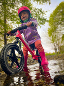 Strider 12” Sport Bike - No Pedal Balance Bicycle for Kids 1 to 4 Years - Includes Safety Pad, Padded Seat, Mini Grips & Flat-Free Tires - Tool-Free Assembly & Adjustments by TinyTreasures Baby Boutique
