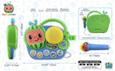 eKids Cocomelon Toy Singalong Boombox with Microphone and Built-in Music, Toddler Toys for Fans of Cocomelon Gifts by TinyTreasures Baby Boutique