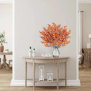 Sggvecsy 15 Pcs Babys Breath Artificial Flowers Gypsophila Bouquets Bulk Real Touch Fake Silk Flowers for Home DIY Floral Arrangement Table Centerpiece Fall Autumn Decoration (Fall Orange) by CozyNest Decor