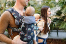 Beco Baby Carrier 8 Hybrid Newborn to Toddler Carrier (7-45lbs) - All in 1 Mesh Backpack, Front and Hip Carrier with Adjustable Seat - Cooling Ergonomic Carrier (Boho Rainbow) by TinyTreasures Baby Boutique