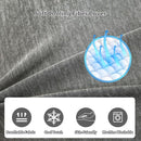 Amagoing Cooling Pregnancy Pillow for Sleeping, 55 inch U Shaped Full Body Maternity Pillow Support for Back, Hip, Belly, Legs for Pregnant Women, Removable Cooling Cover, Pregnant Women Must Have by TinyTreasures Baby Boutique