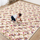 Baby Play Mat - 6ft X 4ft,Premium Thicker Foam One-Piece Crawling Mat, Machine Washable, Extra Large Anti-Slip Activity Playmat for Babies, Toddlers & Infants by TinyTreasures Baby Boutique