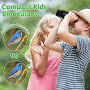 Yeaqee 18 Pack Kid Binoculars Toy Bulk Shock Proof Party Favor Binoculars Gifts for Age 6+ Years with Neck String Folding Mini Small Telescope Children Kids Camping Outdoor Educational Gifts by TinyTreasures Baby Boutique