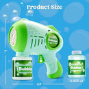 JOYIN 2 Kids Bubble Guns with 4 Bottles Solution, Automatic Bubble Machine Gun with 8 Holes for Kids, Adults, Summer Toys, Easter Basket Stuffers, Birthday Gift, Party Favors by TinyTreasures Baby Boutique