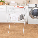 Household Essentials Clothes Drying Rack, Foldable, Expandable and Collapsible Laundry Drying Rack, White by TinyTreasures Baby Boutique