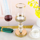 Candle Holder, Pillar Candle Holders, Crystal Candlesticks Holder for Wedding, Parties, Events, Chirstmas,Home Decor, Table Centerpieces CH028D (L) by CozyNest Decor