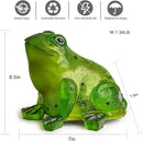 TIJNN Solar Frog Lights Deck Decorative Lighting Statue Lawn Patio Backyard Outdoor Garden Decoration Housewarming Gift by CozyNest Decor