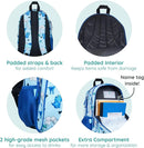 Wildkin Blue Dino 15 Inch Backpack by TinyTreasures Baby Boutique