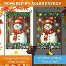 12 Pcs Solar Seasonal LED Garden Flags 28 x 40 Inch Double Sided Yard Flags Spring Easter Halloween Fall Thanksgiving Day Decorations Welcome Garden Flag Lawn Yard Outdoor Holiday Decoration by GreenHaven Gardens