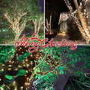 150LIGHTS WARM WHITE Extra-Bright With End Connectors Christmas Decorative Lights 9.72m UL Certified Mini String Light Set Waterproof for Home Garden Holiday Christmas Tree Party Patio Wedding by CozyNest Decor
